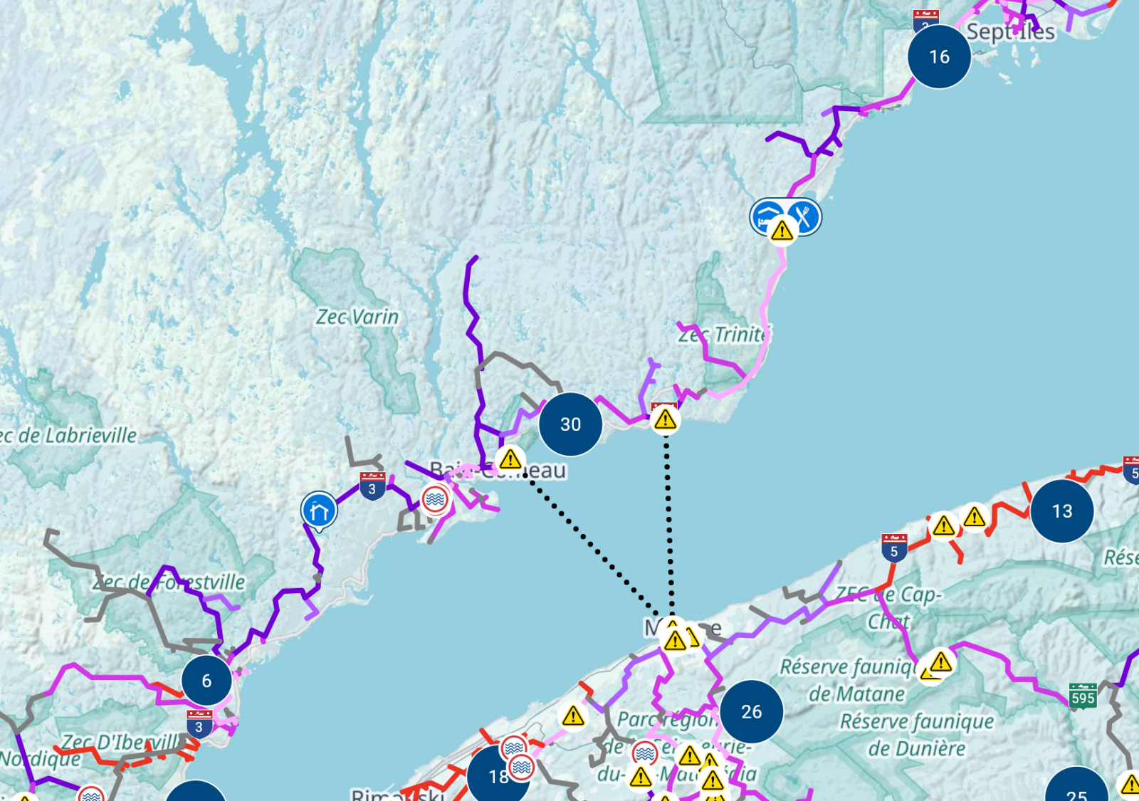 Amqui or Forestville