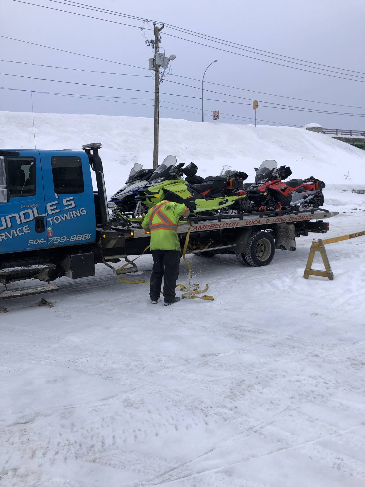 Crossing from Quebec to New Brunswick