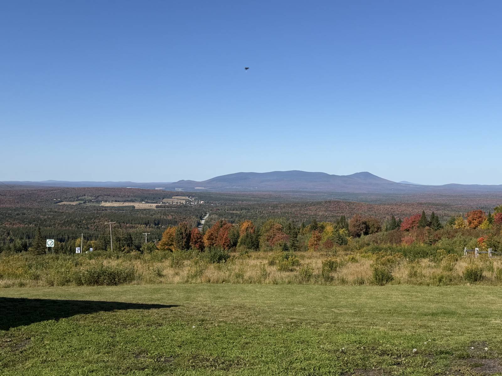 Beautiful fall motorcycle trip
