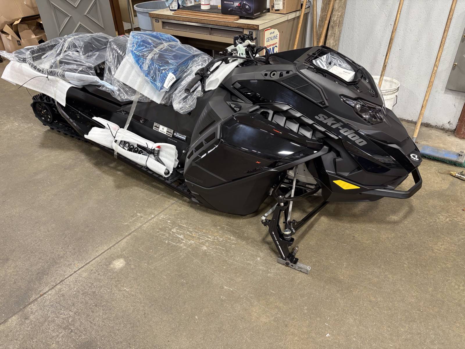 Dealer Said Sled was Uncrated Today.